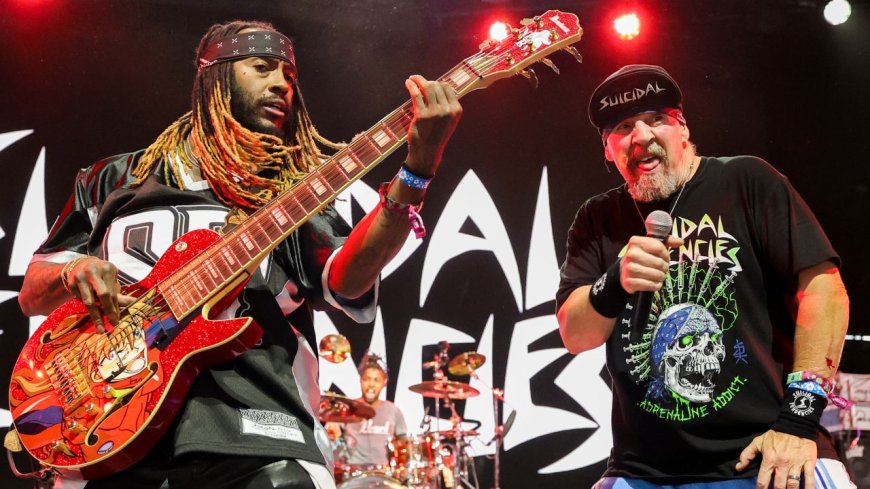 Watch R&B superstar Thundercat play bass for his former band, thrash metal hellraisers Suicidal Tendencies, at Coachella last weekend