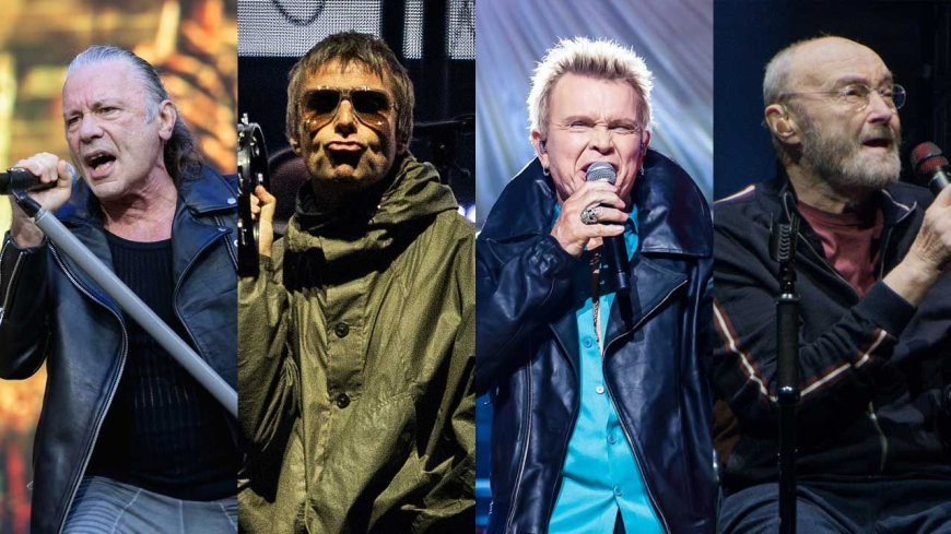 Iron Maiden, Oasis, Billy Idol and Phil Collins to be inducted into the Rock & Roll Hall Of Fame this year