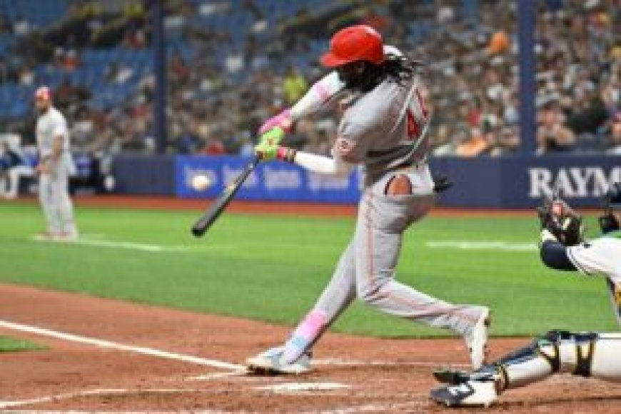 Sal Stewart’s 8th homer powers Reds to victory over Rays