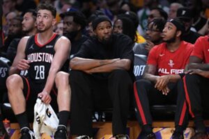 Kevin Durant takes spotlight as Rockets try to even series with Lakers