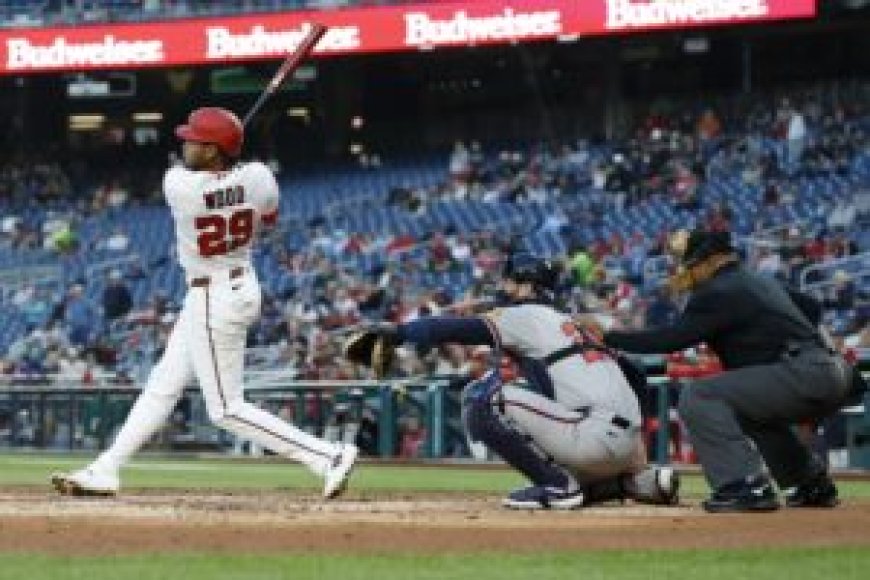 Luis Garcia Jr.’s 4-hit effort powers Nationals past Braves