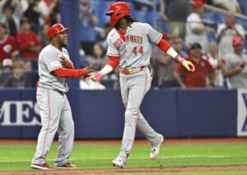 Reds go against ex-teammate, Rays’ Nick Martinez, in pursuit of sweep