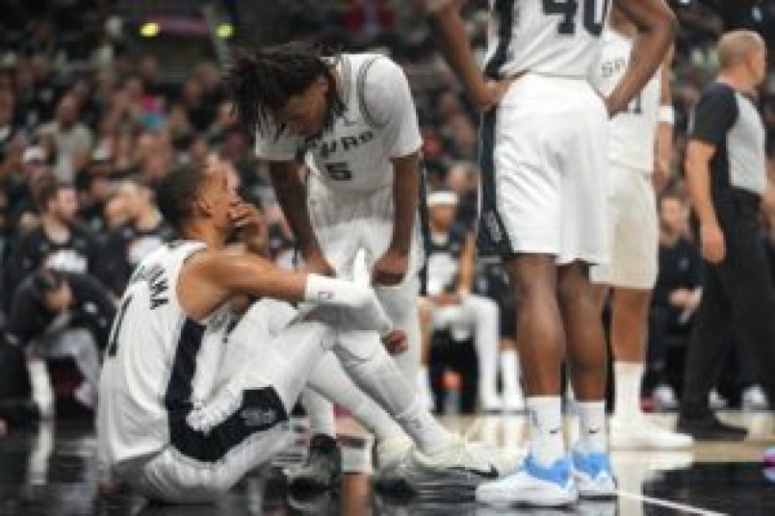 NBA roundup: After Victor Wembanyama’s exit, Blazers level series