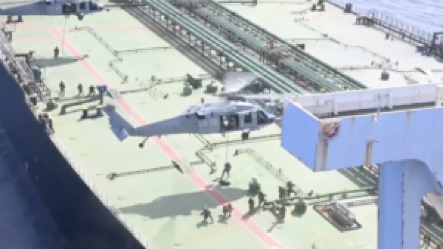 U.S. Forces Intercept Another Sanctioned Oil Tanker Linked to Iran in Indian Ocean Operation