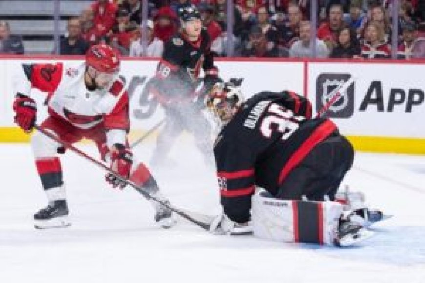 Hurricanes sweep Senators in first-round series