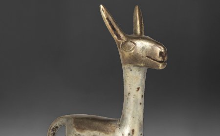 Miniature camelid effigy: A 600-year-old sculpture of a llama that may have been sacrificed in an Inca ritual