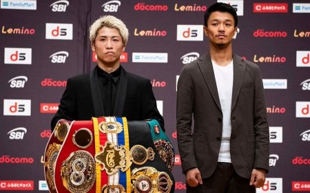 How to watch Naoya Inoue vs Junto Nakatani: live stream boxing online, preview, ringwalks, fight card