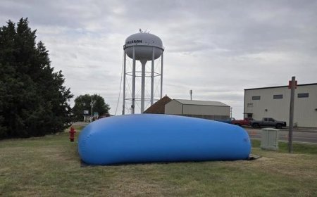 Cimarron water tower repairs cause multiple line breaks