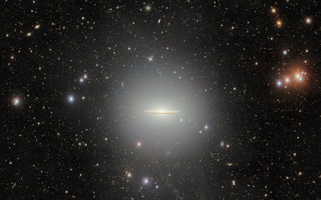 Scientists detect an enormous halo around the iconic Sombrero Galaxy — Space photo of the week