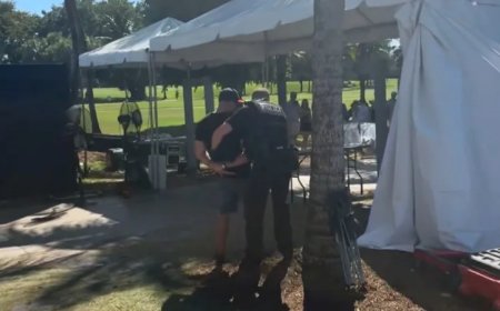 WATCH: Man Arrested by Secret Service at Trump Golf Course One Week after Assassination Attempt