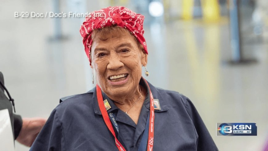 Community remembers Connie Palacioz, Wichita's 'Rosie the Riveter'