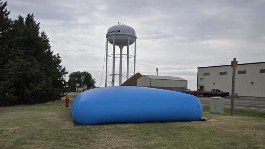 Cimarron water tower repairs cause multiple line breaks