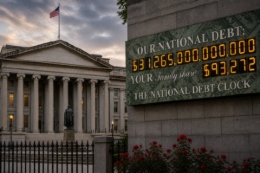 U.S. Debt Surpasses Entire Economy as Deficits, Entitlements and Interest Costs Accelerate Fiscal Pressure