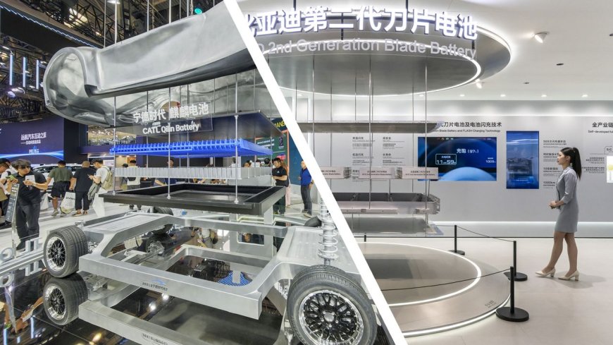 'Light years ahead of the rest of the world': China shows off the future of EV batteries at the Beijing Auto Show — as CATL and BYD race to cut charging times down to just five minutes