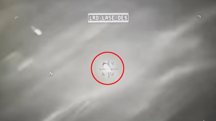 Never-before-seen footage shows UFO struck by US military ‘hellfire missile’ & ‘bounce right off’ the craft’s exterior