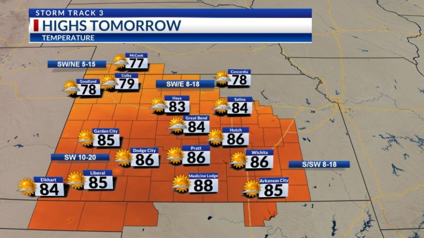 Storm Track 3 Forecast: Temps warm Sunday, unsettled stretch to start the week
