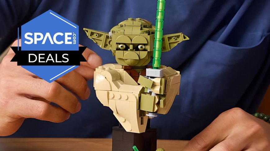 New this month, this Lego Star Wars Yoda bust would terrify Darth Vader and I have to have it