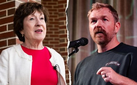 Sen Susan Collins addresses controversies surrounding scandal-plagued Democratic challenger Platner