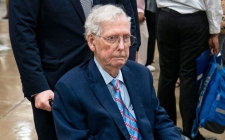 Mitch McConnell will not vote in the Senate this week as recovery continues
