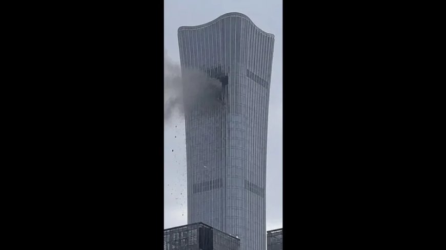 Plane Crashes Into Beijing’s Tallest Building, Some Suspect It Was Terrorism, Chinese Government Censors Posts