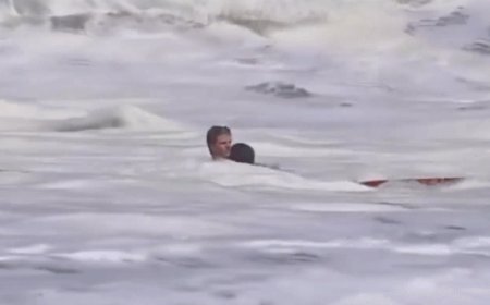 California lifeguard speaks out on heartstopping ocean rescue: 'I love what I do'