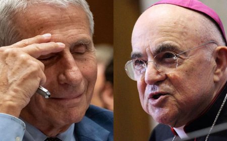 Top Archbishop Accuses Vatican of Helping Fauci Legitimize ‘Crime Against Humanity’