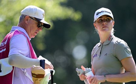 Star golfer Charley Hull has blunt message for critics who are upset with her savage prank on caddie