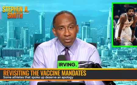 Following Fauci Testimony, Stephen A. Smith APOLOGIZES For Calling NBA’s Kyrie Irving ‘Selfish’ For Refusing COVID Jab