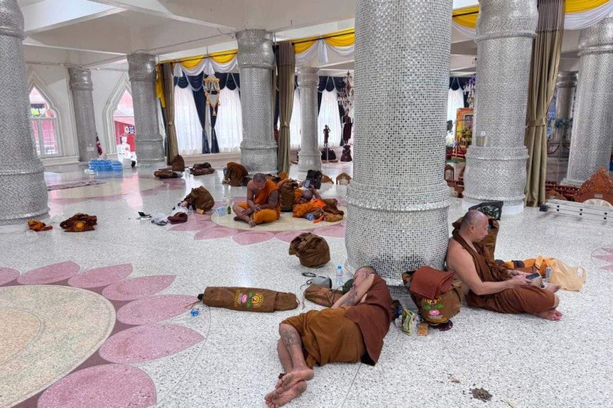 11-year-old boy driving a truck crashes into Buddhist monks, killing 9