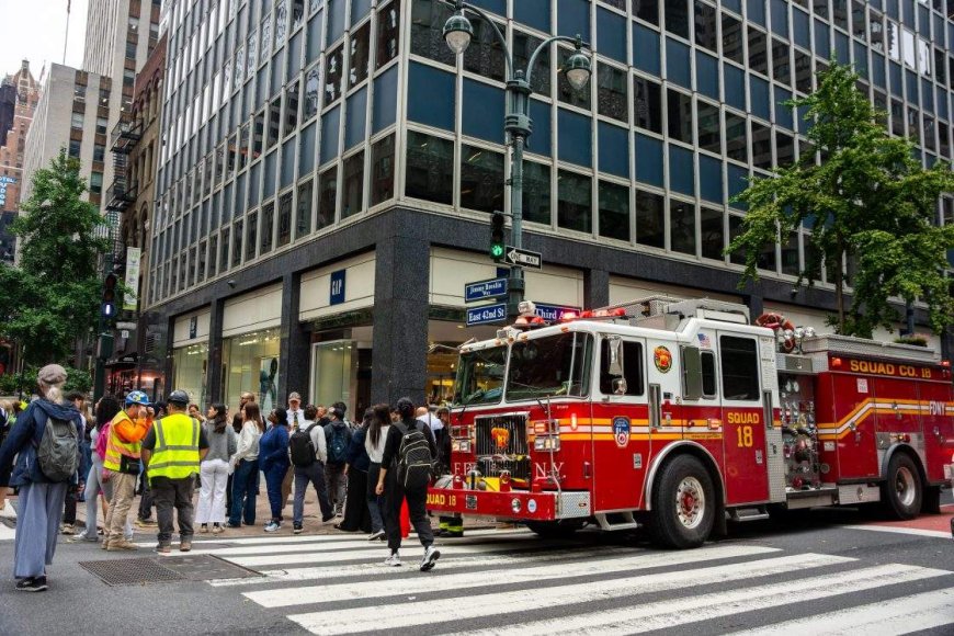 Falling bricks and buckling columns at a Manhattan high rise force evacuations