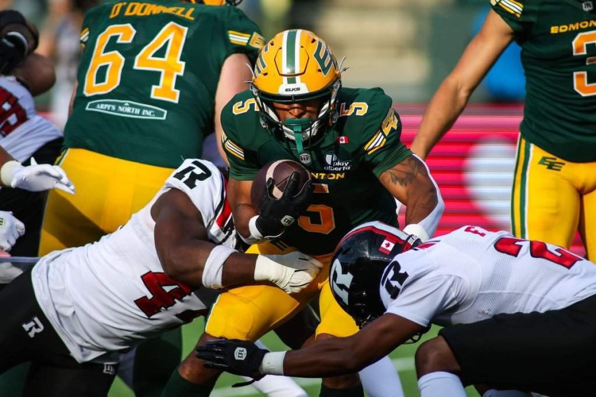 Rankin leads the way with three TDs as Elks run over Redblacks 40-17