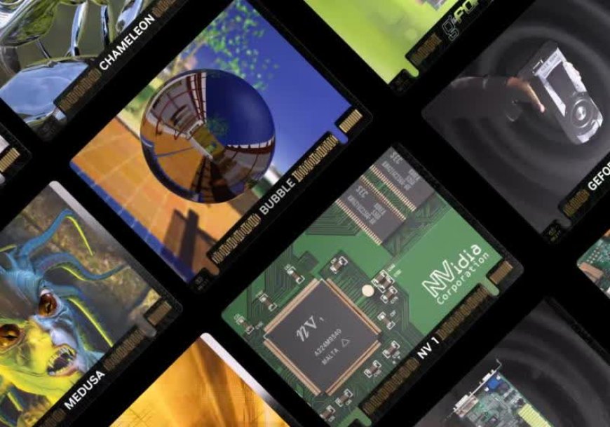 Nvidia launches free GeForce trading card collection featuring 14 designs from NV1 to RTX 2080 Ti
