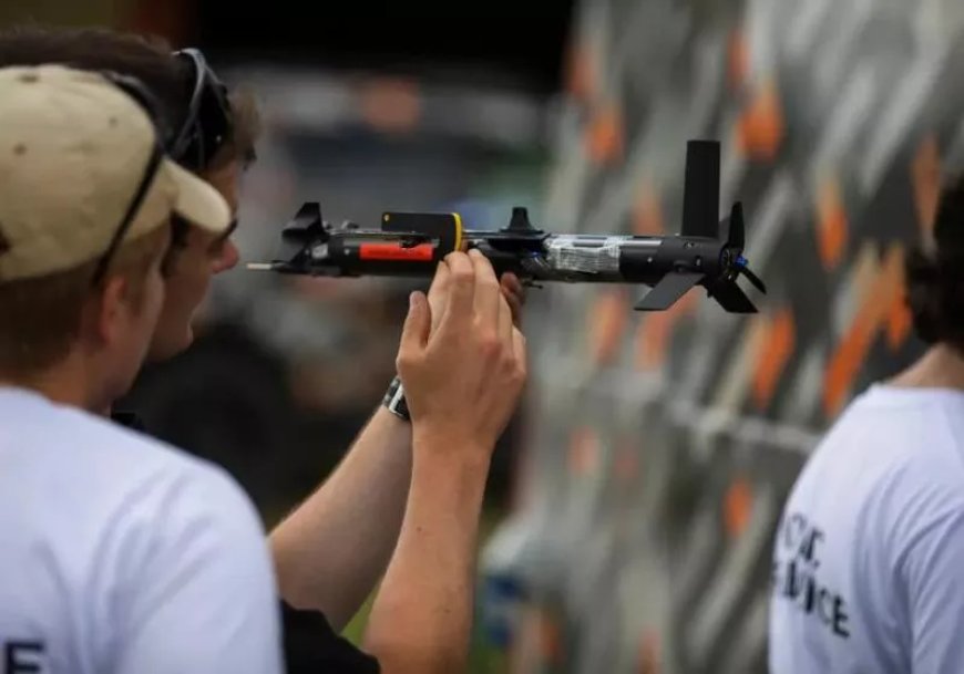 Swedish startup unveils foot-long drone-killing interceptor that can exceed 220 mph