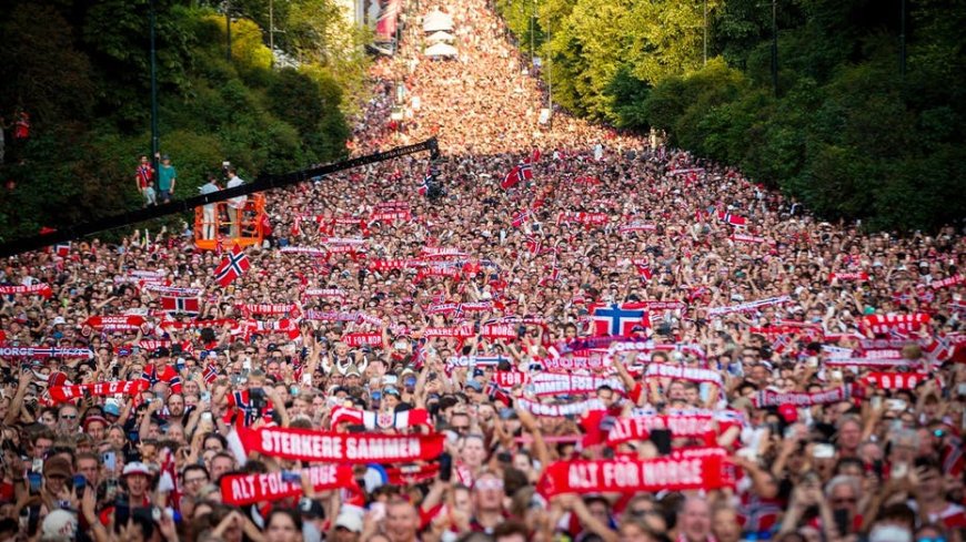 Norway just threw the greatest celebration ever for a team eliminated in the World Cup quarterfinals