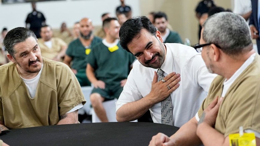 Mamdani sparks fierce backlash for World Cup stunt 'palling around' with Rikers Island convicts
