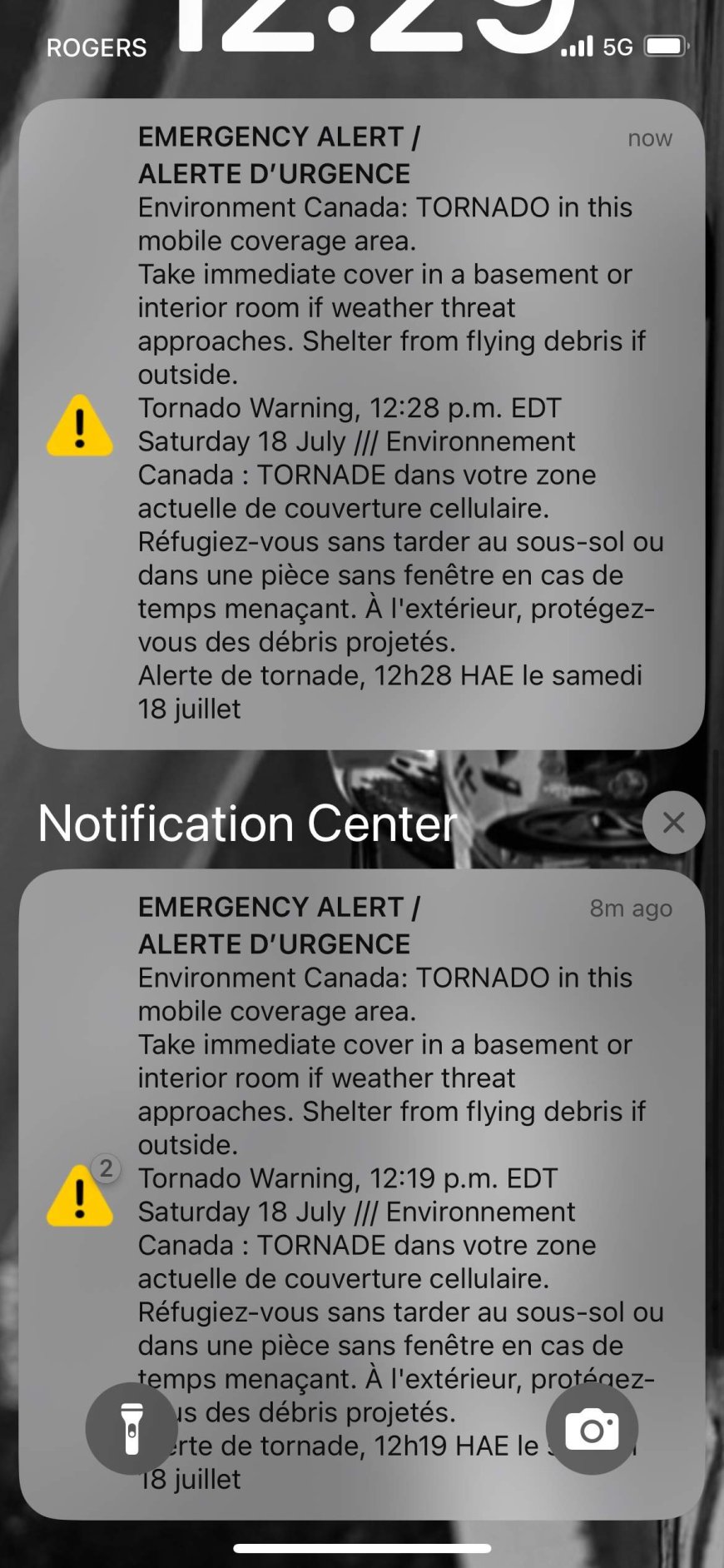 Tornado warnings lifted for southern Ontario communities