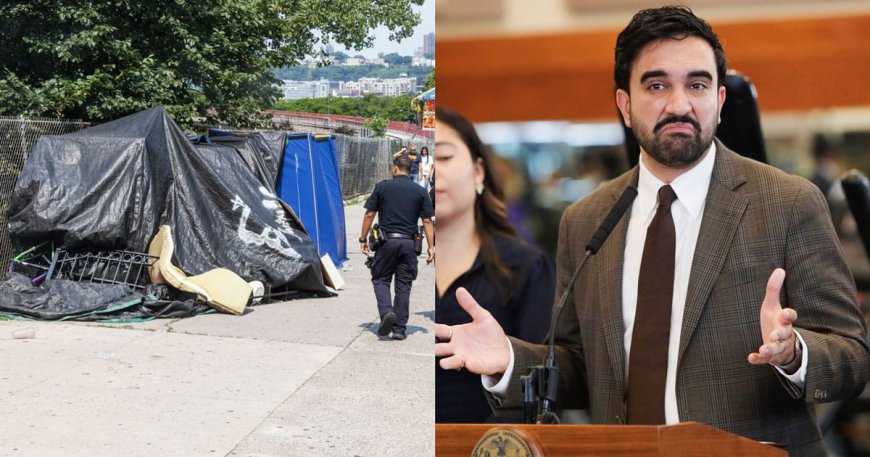 Massive 12-Block Homeless Encampment Expands in Mamdani’s NYC