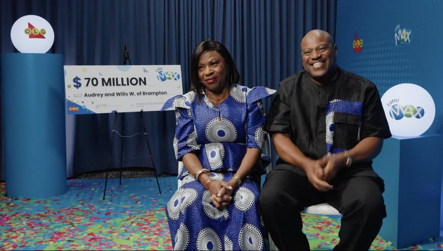 Brampton couple wins $70M Lotto Max jackpot with Mother’s Day gift