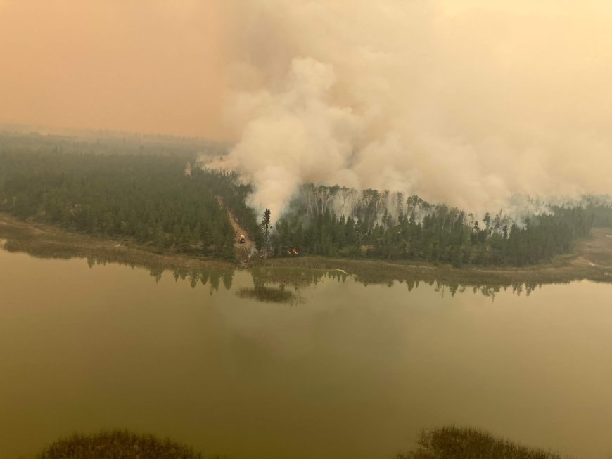 Village of Clinton under evacuation alert due to Fiftynine Creek wildfire