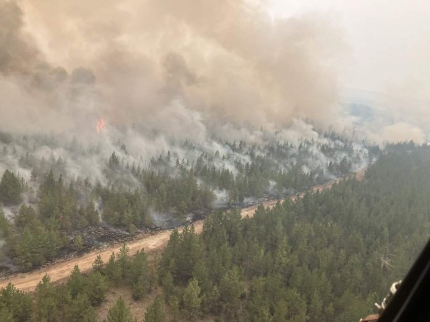 Aggressive wildfire near Clinton forces expanded evacuation order, alert