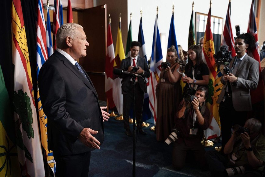 Doug Ford slumps to 24% approval rating amidst spending scandal