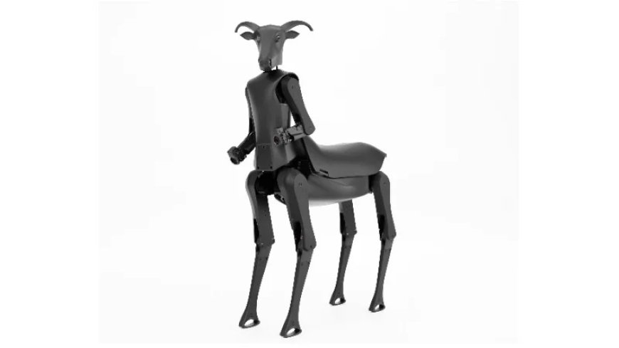 Company Designs Devil-Looking Centaur-Style Robot To Help People In Fire