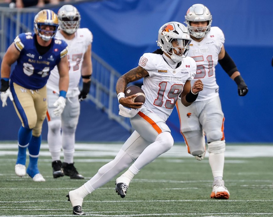 Winnipeg Blue Bombers stunned by Lions run game in upset loss at home