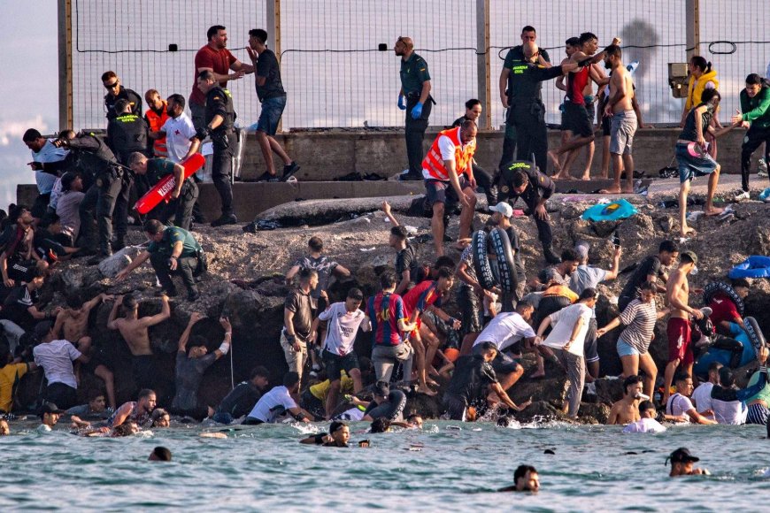 60K migrants enter Spain’s Ceuta as military response leaves 34 dead