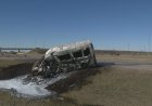 Teen driver involved in fiery Saskatoon crash awaits sentencing