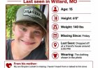 AMBER ALERT !!!! BRAYLEN LOCKETT - WILLARD MO