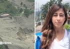 Once a village, now barren land - BBC in the valley devastated by floods