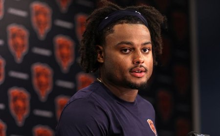 Bears $40M free agent signing gets emotional after knee injury, but diagnosis brings sigh of relief