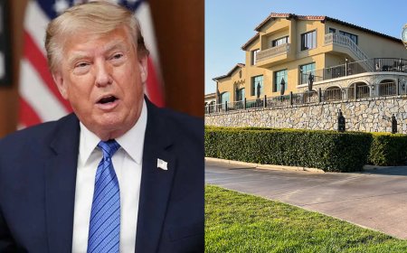 Man arrested at Trump golf course ahead of president’s visit allegedly had weapons cache