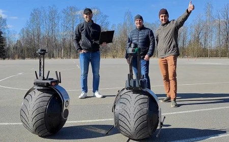 One-wheeled AI security robot could patrol your property